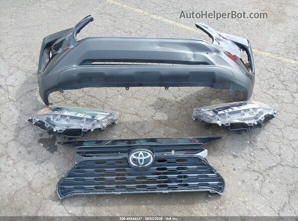 2T3F1RFV5NW278250 2022 TOYOTA RAV4 Black Вид щитка приладів