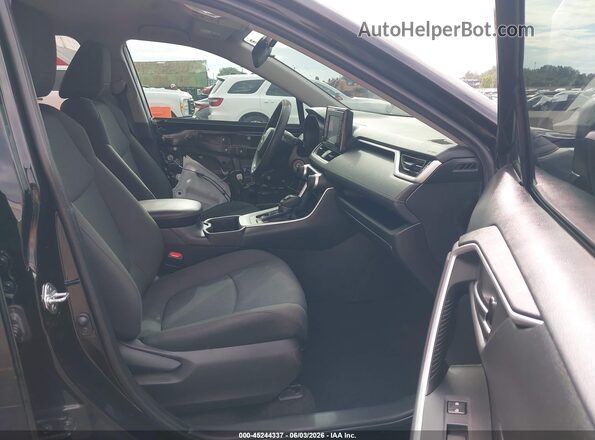 2T3F1RFV5NW278250 2022 TOYOTA RAV4 Black Вид салону спереду