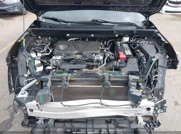 2T3F1RFV5NW278250 2022 TOYOTA RAV4 Black Вид ззаду