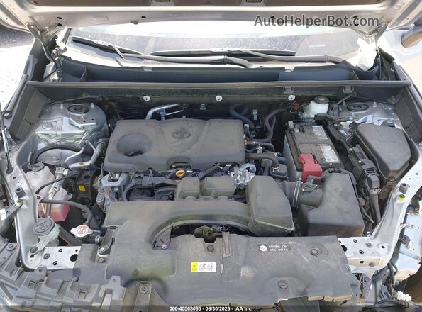 2T3F1RFV5SC580652 2025 TOYOTA RAV4 Серебряный Вид сзади