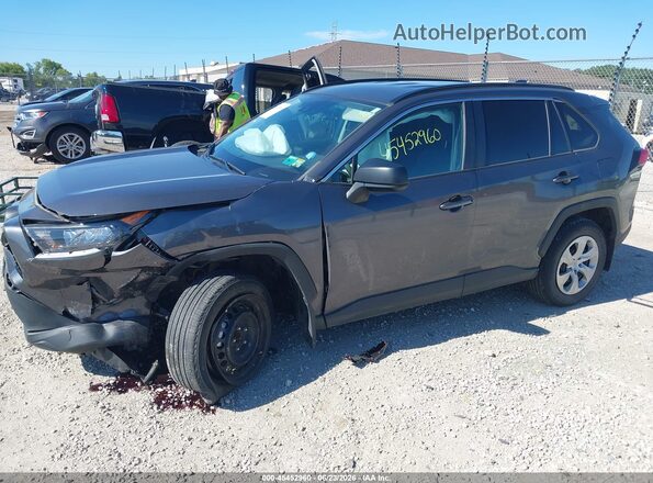 2T3F1RFV6KW071930 2019 TOYOTA RAV4 Gray Առջևի ձախ երեք քառորդ տեսարան