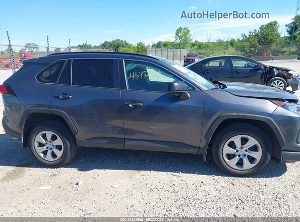 2T3F1RFV6KW071930 2019 TOYOTA RAV4 Gray Սալոնի հետևի տեսք