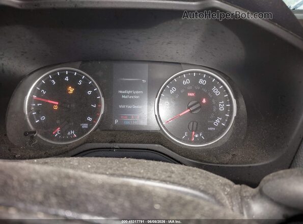 2T3F1RFV7KW028598 2019 TOYOTA RAV4 Black Հետևի նստատեղերի տեսք
