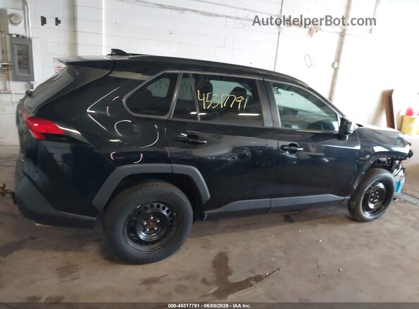 2T3F1RFV7KW028598 2019 TOYOTA RAV4 Black Սալոնի հետևի տեսք