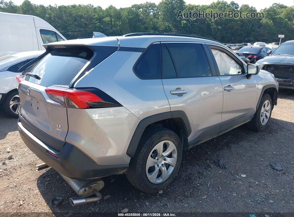2T3F1RFV7MW183915 2021 TOYOTA RAV4 Silver უკანა მარჯვენა