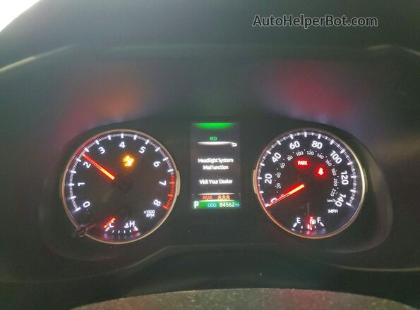 2T3F1RFV7MW186877 2021 TOYOTA RAV4 Gray Vista del cuadro de instrumentos