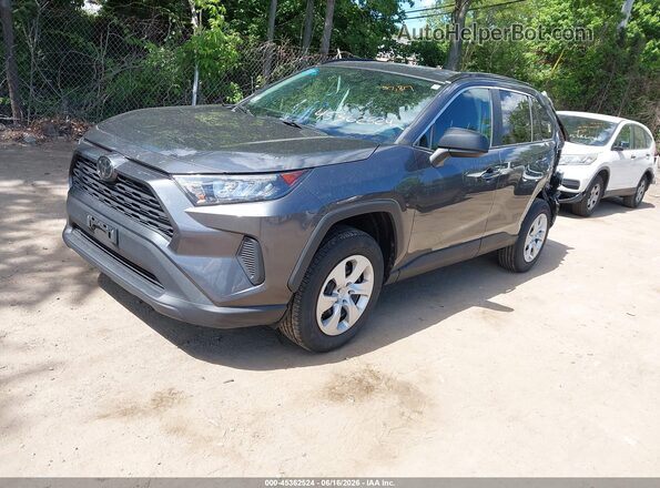 2T3F1RFV8LC129586 2020 TOYOTA RAV4 Gray Vista tres cuartos delantera izquierda