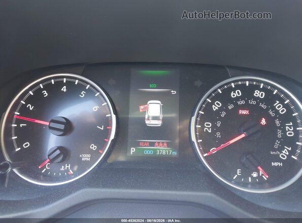 2T3F1RFV8LC129586 2020 TOYOTA RAV4 Gray Vista de los asientos traseros