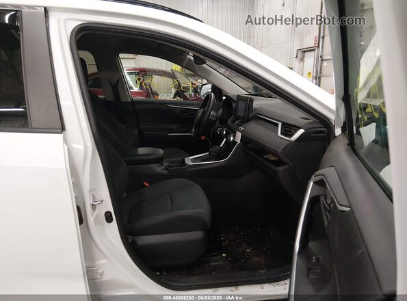 2T3F1RFV8LW091131 2020 TOYOTA RAV4 White Widok wnętrza z przodu