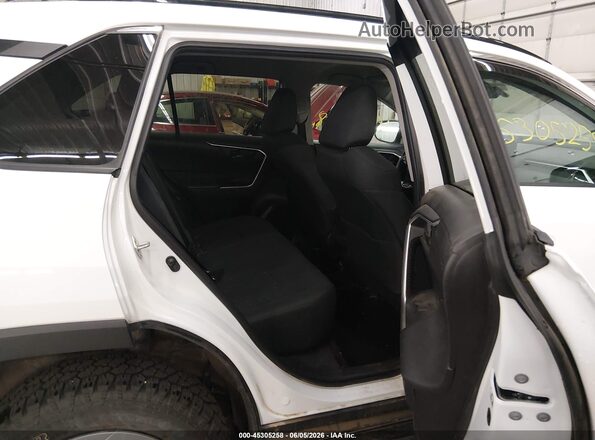 2T3F1RFV8LW091131 2020 TOYOTA RAV4 White Widok naklejki z numerem VIN