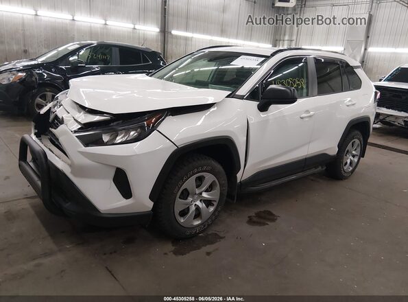 2T3F1RFV8LW091131 2020 TOYOTA RAV4 White Przód lewy