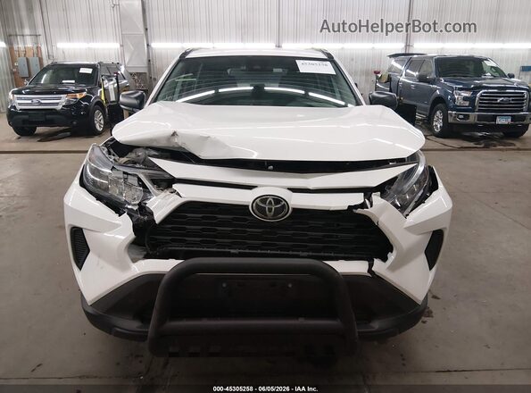 2T3F1RFV8LW091131 2020 TOYOTA RAV4 White Widok wnętrza z tyłu
