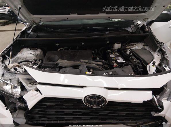 2T3F1RFV8LW091131 2020 TOYOTA RAV4 White Widok z tyłu