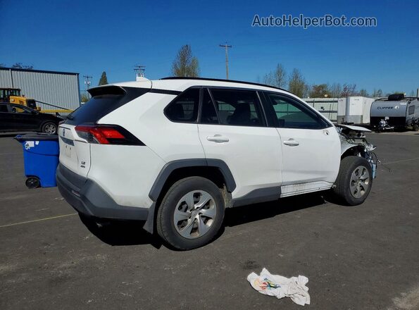 2T3F1RFV8MW173832 2021 TOYOTA RAV4 White Задня права чверть