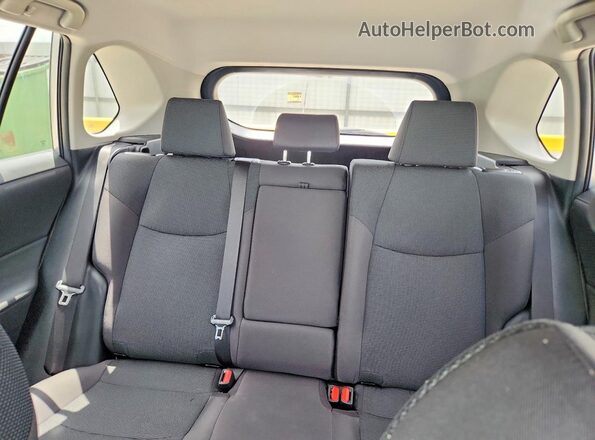 2T3F1RFV8PC371526 2023 TOYOTA RAV4 Silver Rear seats view
