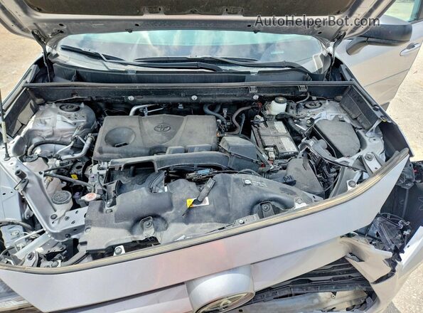 2T3F1RFV8PC371526 2023 TOYOTA RAV4 Silver Engine compartment view