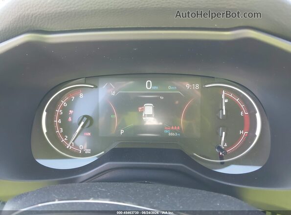 2T3F1RFV8SC523782 2025 TOYOTA RAV4 Gray Vista de los asientos traseros