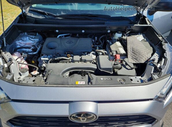 2T3F1RFV8SC532885 2025 TOYOTA RAV4 Silver Շարժիչի բաժամունքի տեսք