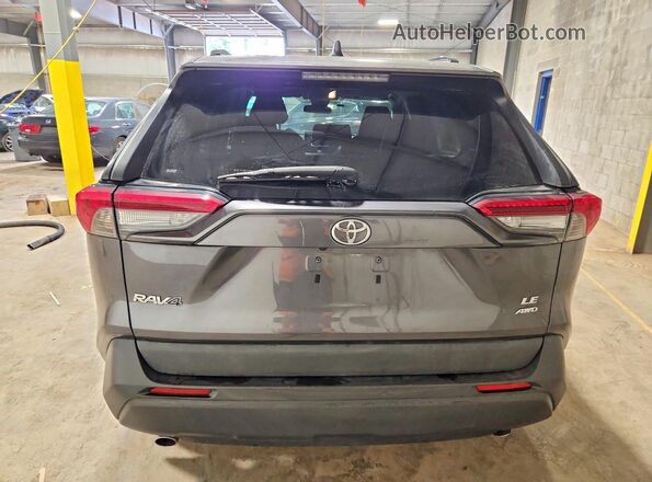 2T3F1RFV9KW033110 2019 TOYOTA RAV4 Gray Rear view