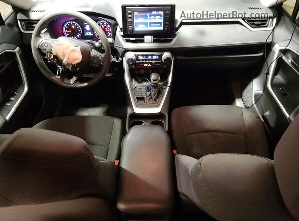 2T3F1RFV9KW033110 2019 TOYOTA RAV4 Gray Dashboard view