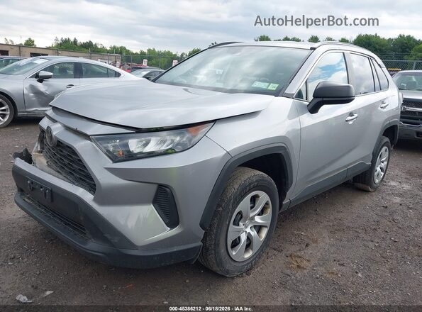 2T3F1RFV9LW136397 2020 TOYOTA RAV4 Silver Առջևի ձախ երեք քառորդ տեսարան