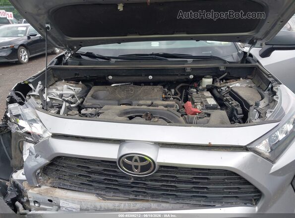 2T3F1RFV9LW136397 2020 TOYOTA RAV4 Silver Հետևի տեսք