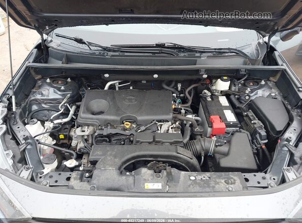 2T3F1RFV9MW148969 2021 TOYOTA RAV4 Gray Widok z tyłu