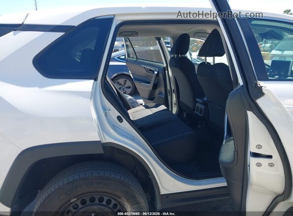 2T3F1RFV9PC359742 2023 TOYOTA RAV4 White VIN კოდის სტიკერის ხედი