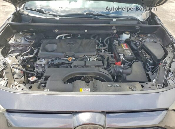 2T3F1RFVXKW044763 2019 TOYOTA RAV4 Gray 