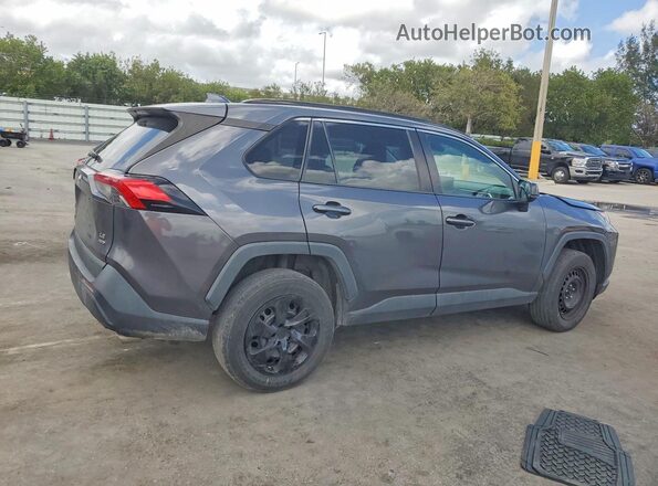 2T3F1RFVXKW044763 2019 TOYOTA RAV4 Gray 