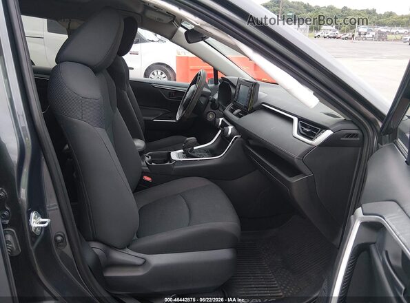 2T3F1RFVXKW074118 2019 TOYOTA RAV4 Серый Вид салона спереди