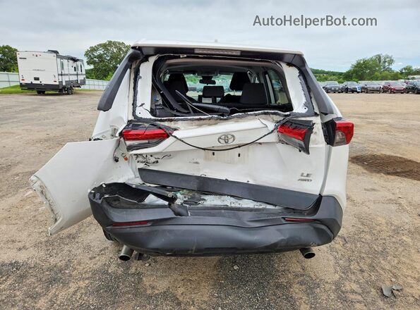 2T3F1RFVXLC121070 2020 TOYOTA RAV4 White Հետևի տեսք