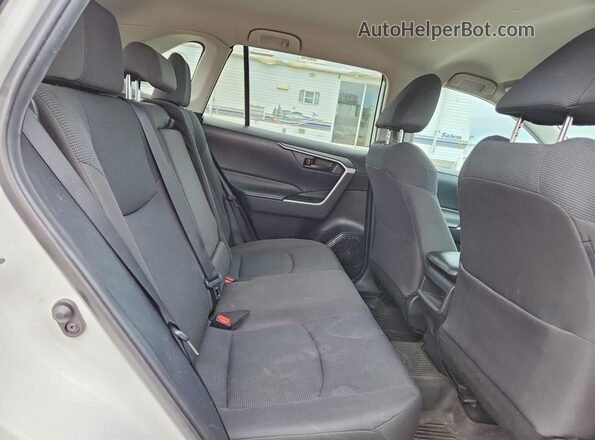 2T3F1RFVXLC121070 2020 TOYOTA RAV4 White Հետևի նստատեղերի տեսք