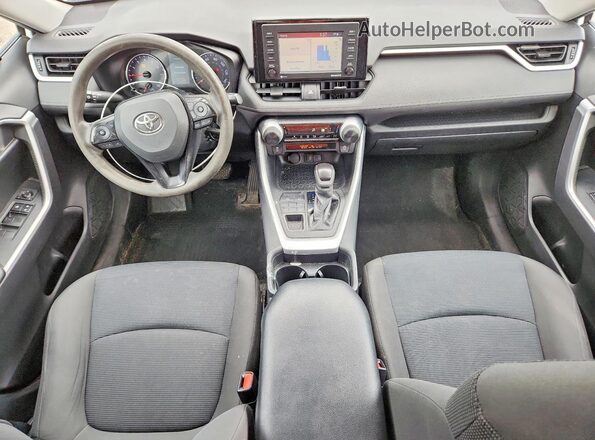 2T3F1RFVXLC121070 2020 TOYOTA RAV4 White Առջևի վահանակի տեսք