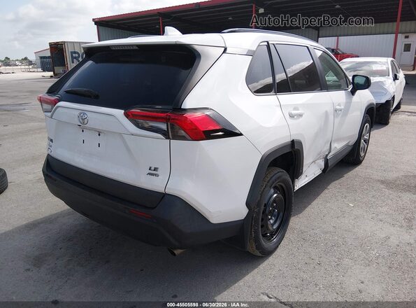 2T3F1RFVXMC161022 2021 TOYOTA RAV4 Белый Задняя правая четверть