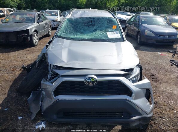 2T3F1RFVXMC252243 2021 TOYOTA RAV4 Серебряный Вид щитка приборов