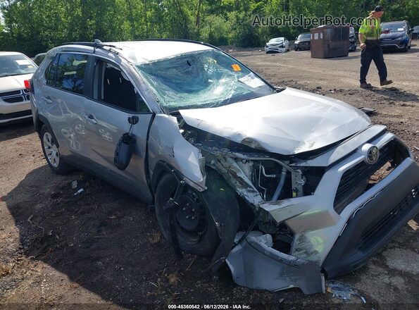 2T3F1RFVXMC252243 2021 TOYOTA RAV4 Серебряный Вид задней части салона
