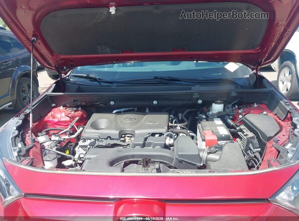 2T3F1RFVXNW272640 2022 TOYOTA RAV4 Red უკანა ხედი