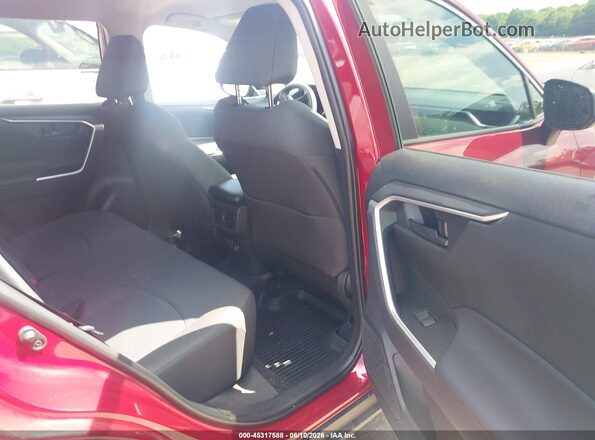 2T3F1RFVXNW272640 2022 TOYOTA RAV4 Red VIN კოდის სტიკერის ხედი