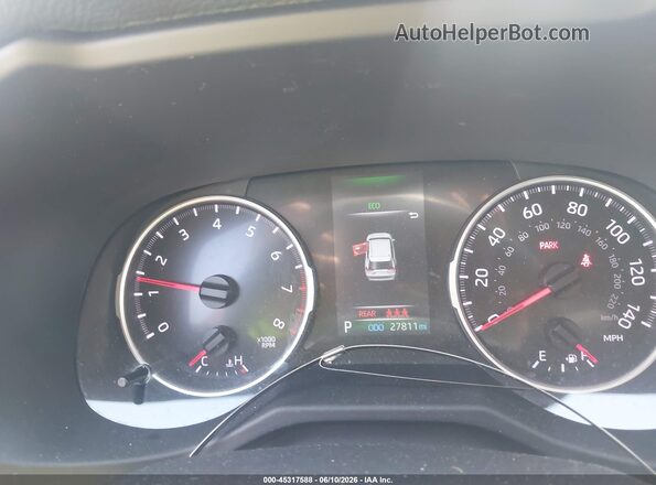 2T3F1RFVXNW272640 2022 TOYOTA RAV4 Red უკანა სავარძლების ხედი