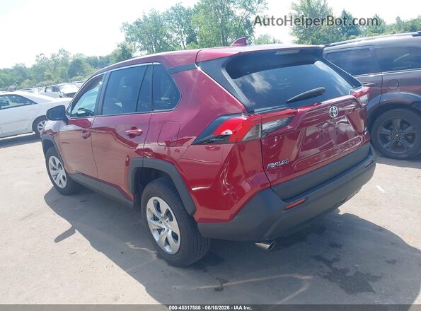 2T3F1RFVXNW272640 2022 TOYOTA RAV4 Red უკანა მარცხენა