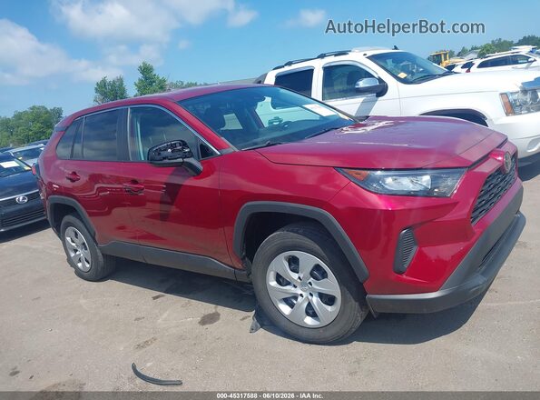 2T3F1RFVXNW272640 2022 TOYOTA RAV4 Red უკანა სალონის ხედი