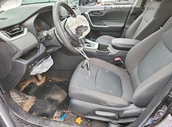 2T3F1RFVXNW322758 2022 TOYOTA RAV4 Black Vista interior delantera