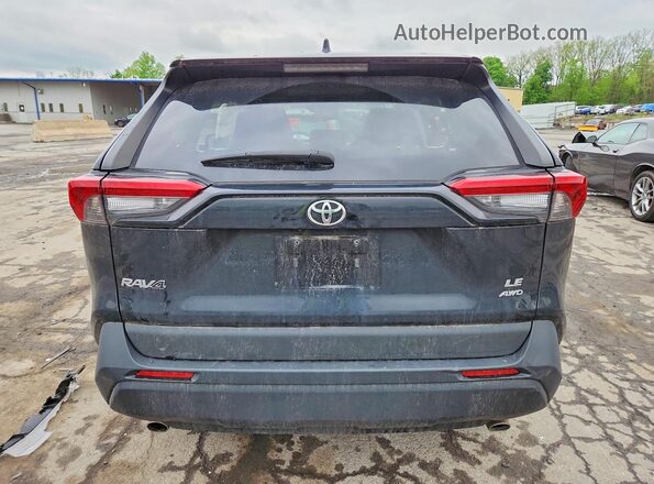 2T3F1RFVXNW322758 2022 TOYOTA RAV4 Black Vista trasera