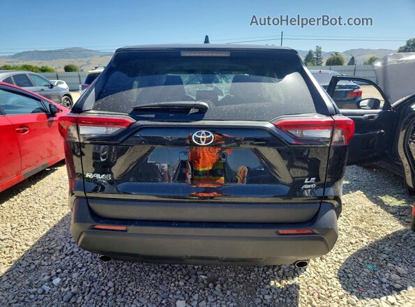 2T3F1RFVXRC435407 2024 TOYOTA RAV4 Черный Вид сзади