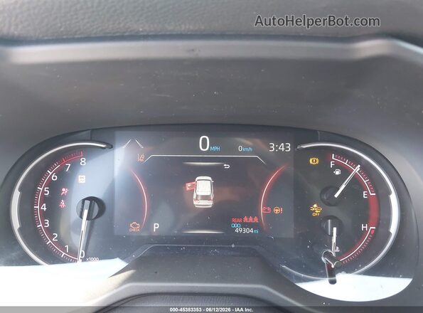2T3F1RFVXRW470477 2024 TOYOTA RAV4 Silver Вид задніх сидінь