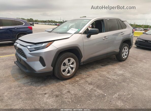 2T3F1RFVXSC518616 2025 TOYOTA RAV4 Silver წინა მარცხენა ხედი სამი მეოთხედიდან