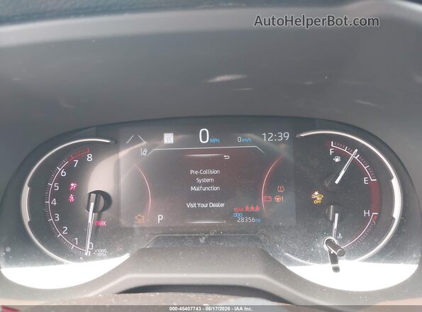 2T3F1RFVXSC518616 2025 TOYOTA RAV4 Silver უკანა სავარძლების ხედი