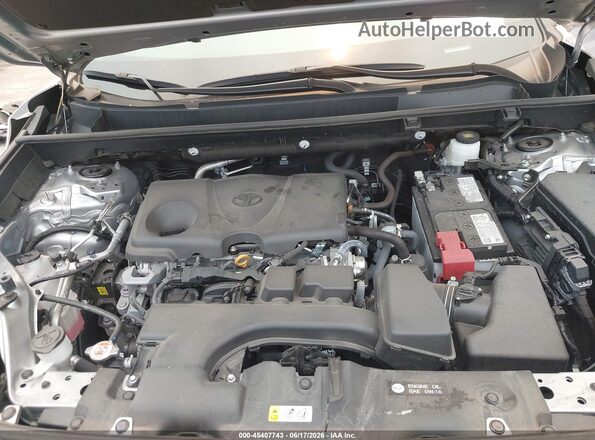 2T3F1RFVXSC518616 2025 TOYOTA RAV4 Silver უკანა ხედი