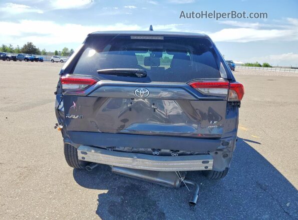 2T3F1RFVXSW505864 2025 TOYOTA RAV4 Gray Вид ззаду